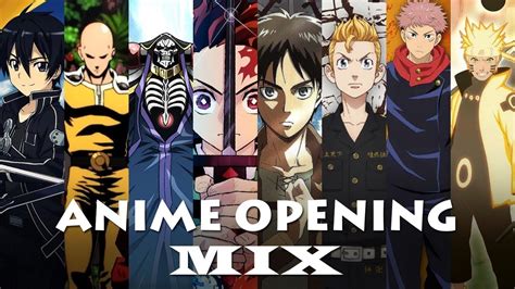 Anime Opening Music Mix | Best Anime OP All Time | Anime Opening Compilation 2021 - YouTube