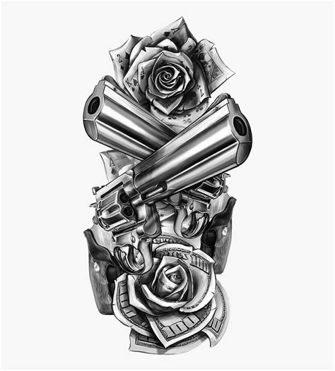 Guns N Roses Tattoo Design, HD Png Download , Transparent Png Image ...