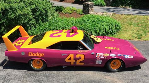 1969 Dodge Charger Daytona NASCAR race car heads to auction