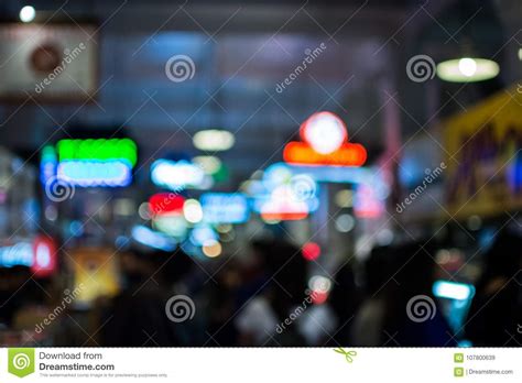 Downtown LA nightlife stock image. Image of traffic - 107800639