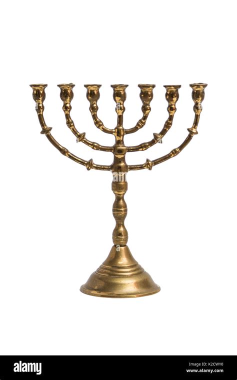 Ancient jewish menorah Cut Out Stock Images & Pictures - Alamy