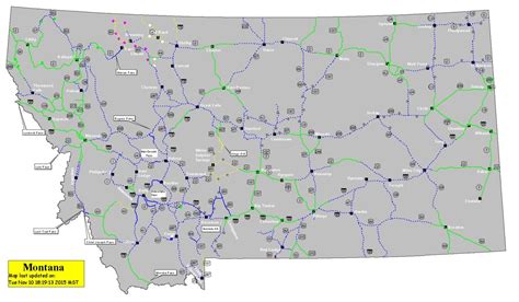 Montana Road Conditions (Updated) - KXLF.com | Continuous News | Butte, Montana