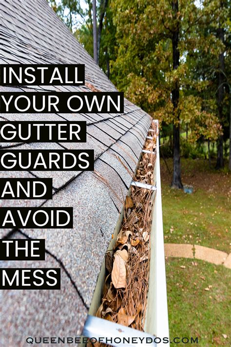 How To Install Gutter Guards | How to install gutters, Gutter guard, Gutter