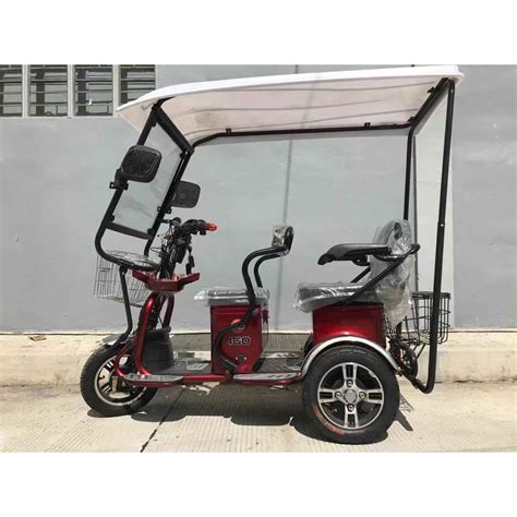 Cycling Tricycle Electric Adult 3-wheel Sightseeing Bicycle 48V12AH ...