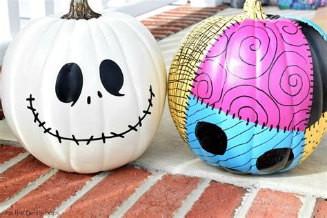 Hand-Painted Sally Pumpkin - As The Bunny Hops®