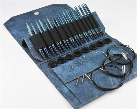 Lykke Indigo Interchangeable Circular Knitting Needle Set – Yarning for Ewe