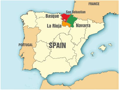 √ Basque Spain Regions Map / Basques The People Of The Upper Region Of Spain And Lower Region Of ...