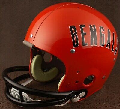 CINCINNATI BENGALS 1980 NFL Authentic THROWBACK Football Helmet | eBay