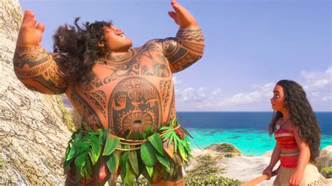 Watch: Dwayne Johnson Unveils Clip From Disney's MOANA; Hear Him Sing a Song Written By Lin ...