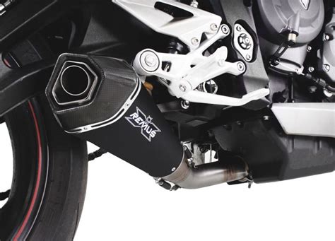 Remus HyperCone Slip-on Exhaust System for 2017-2018 Triumph Street Triple 765/R/S/RS– Motostarz.com