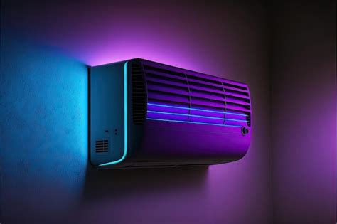 Premium AI Image | a wallmounted minisplit air conditioner