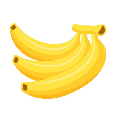 fruit banana cartoon vector object 4557618 Vector Art at Vecteezy