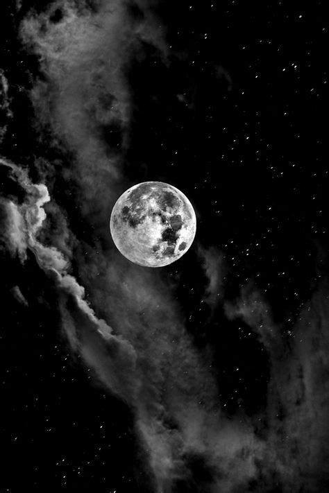 Dreaming Soul | Black aesthetic wallpaper, Dark wallpaper iphone, Moon art