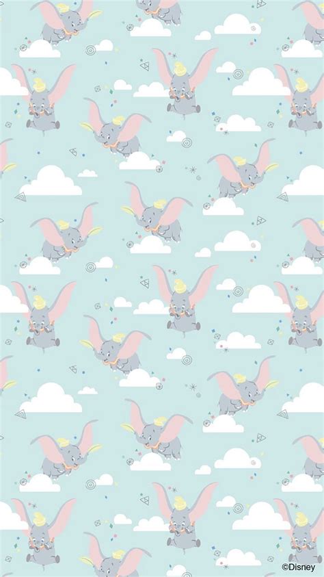 Dumbo / Disney Style. Disney collage, Disney phone background, Cute disney, Aesthetic Dumbo, HD ...