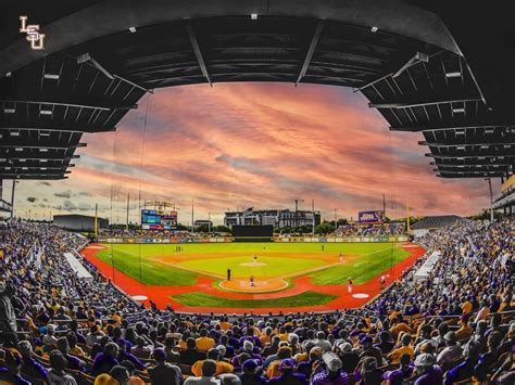 Alex Box Stadium LSU Baseball Poster