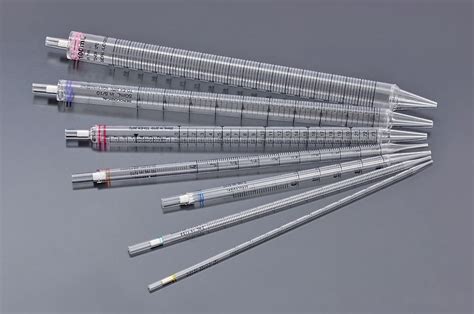 25 ml Serological Pipettes, 5/10 ml division, Sterile | Easy Lab