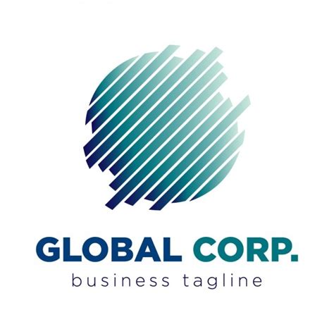 Global Corporation Logo Vector | Free Download