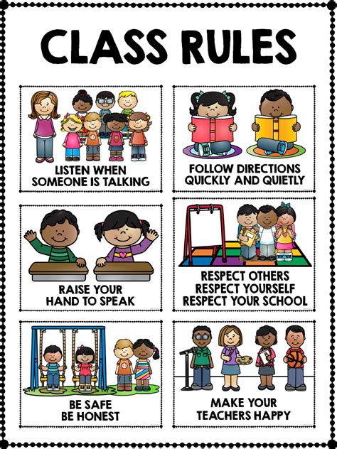 Mrs. Howell - Kindergarten / Classroom Rules | Classroom rules ...