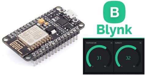 IoT based Temperature and Humidity Monitoring using BLYNK, ESP8266 and DHT11 Sensor