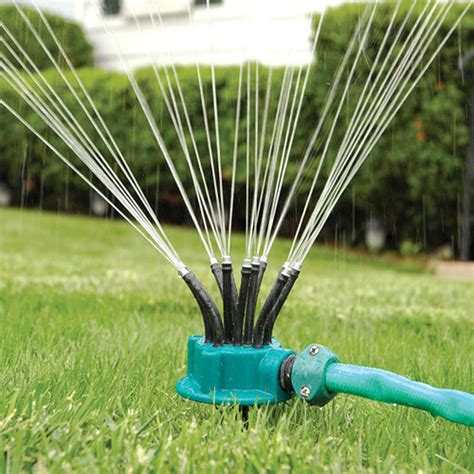 360° Sprinkler Garden Irrigation Multi-nozzle Lawn Green Roof Cooling ...