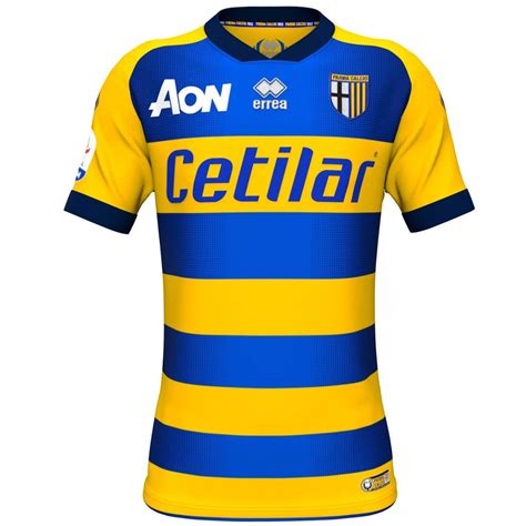 Parma Calcio Away soccer jersey 2018/19 - Errea – SoccerTracksuits.com