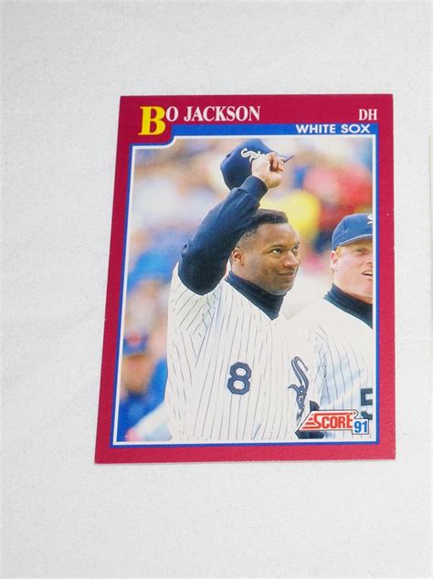 2 Bojackson Cards Bo Jackson 1T and 5 Baseball Trading | Etsy ...