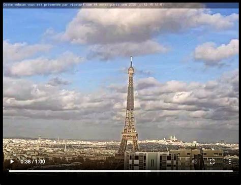 Eiffel Tower time lapse and Twitter account - Spudart