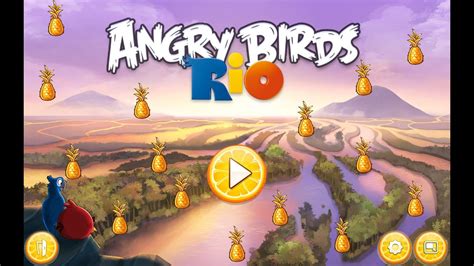 Angry Birds Rio| How to find all 15 hidden golden pineapples| Complete| FULL HD - YouTube