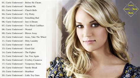 Best Songs Of Carrie Underwood | Carrie Underwood Greatest Hits - YouTube