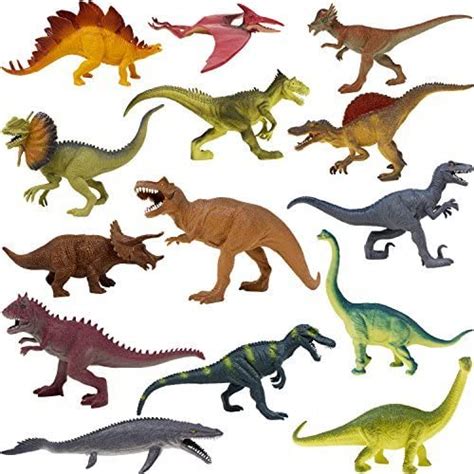 Buy Boley 14 Pk Dinosaur Toys for Kids with Educational Pamphlet - 9 ...