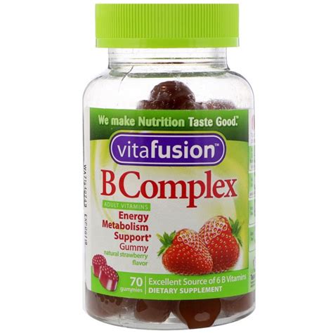 Vitafusion B Complex, Adult Vitamins, Gummies 70 ct - Everything Else