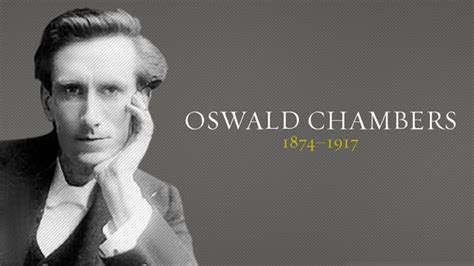 Biography Of Oswald Chambers - Believers Portal