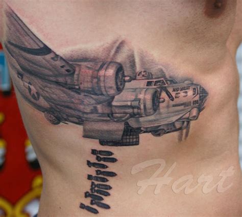 B-17 Bomber Tattoo by Richard Hart: TattooNOW