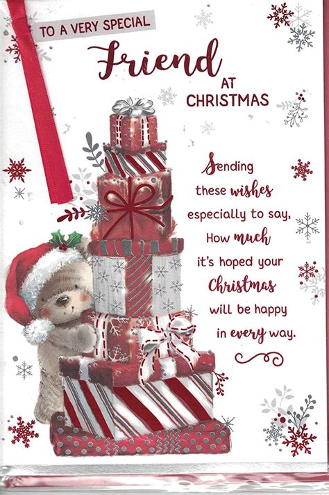 Christmas Card Printable For Friends - Free Printable Templates