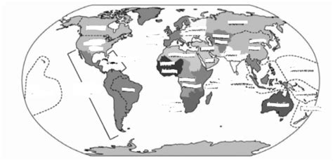 AP Human Geography World Regions 1-8 Diagram | Quizlet