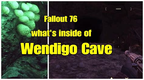 Exploring Wendigo Cave Fallout 76 - YouTube