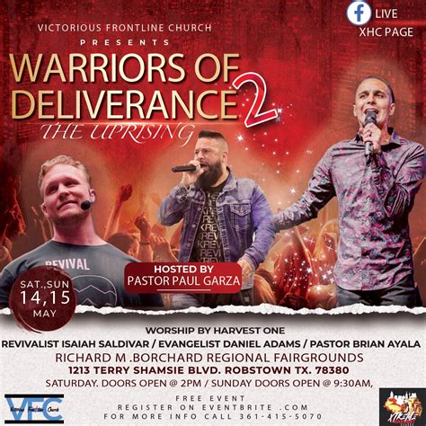 WARRIORS of Deliverance 2 in TEXAS — Isaiah Saldivar