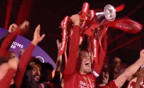 Video: Liverpool Premier League trophy lift celebrations in full