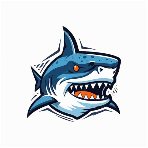 Premium Vector | Shark Mascot Logo Design Shark Vector Illustration