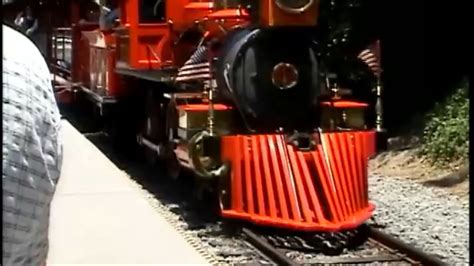 Disneyland Railroad Full Loop from Tomorrowland - July 14, 2005 - C.K. Holliday engine - YouTube