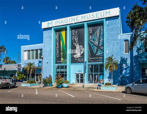 Exterior of the Imagine Museum in St Petersburg Florida USA Stock Photo ...