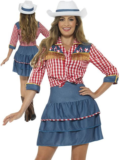 Ladies Rodeo Doll Costume | All Ladies | Fancy Dress Hub