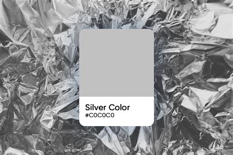 What Color is Silver? Color Code, Shades, And How To Work With It - Picsart Blog