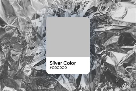 What Color is Silver? Color Code, Shades, And How To Work With It - Picsart Blog