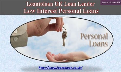 Loantoloan UK Loan Lender Low Interest Personal Loans