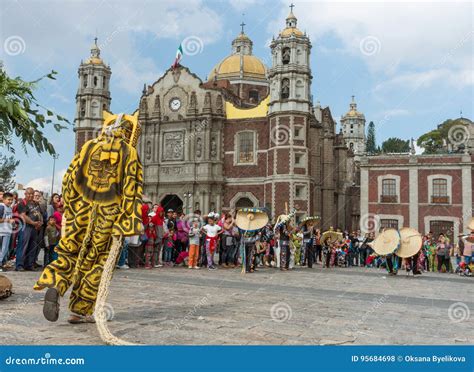 Festival of the Virgin of Guadalupe in Mexico City Editorial Stock Photo - Image of historic ...