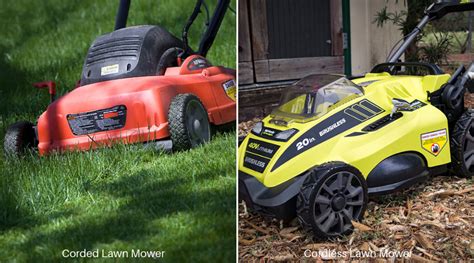 Corded Vs. Cordless Electric Lawn Mower: Which Is Better? - AGreenHand