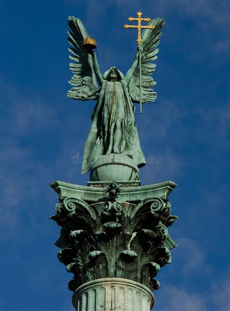 Archangel Gabriel statue stock photo. Image of tourism - 29854376