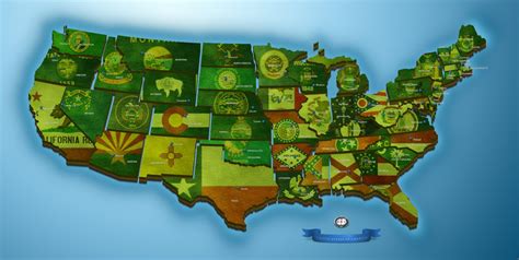 Artistic USA Map Design / Illustration for A Broader View, Inc | Other ...