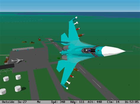 Su-27 Flanker Screenshots for DOS - MobyGames